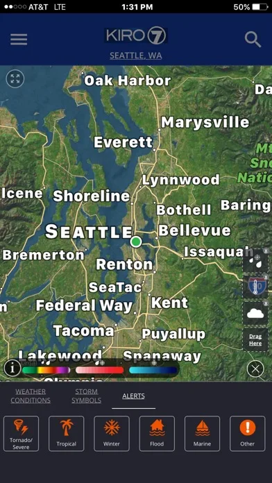KIRO 7 PinPoint Weather screenshot 2