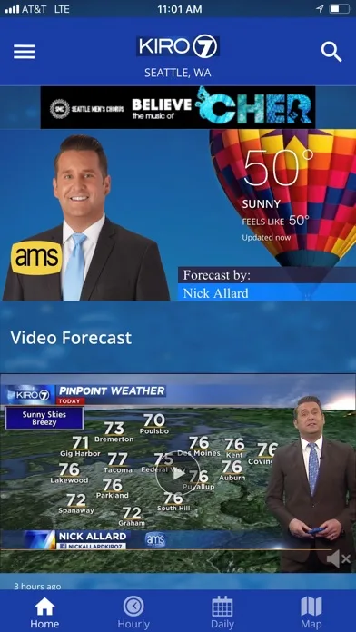 KIRO 7 PinPoint Weather screenshot 5