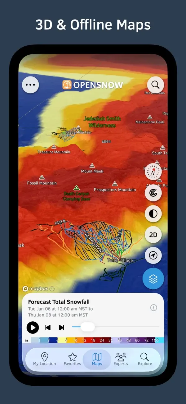 OpenSnow screenshot 2