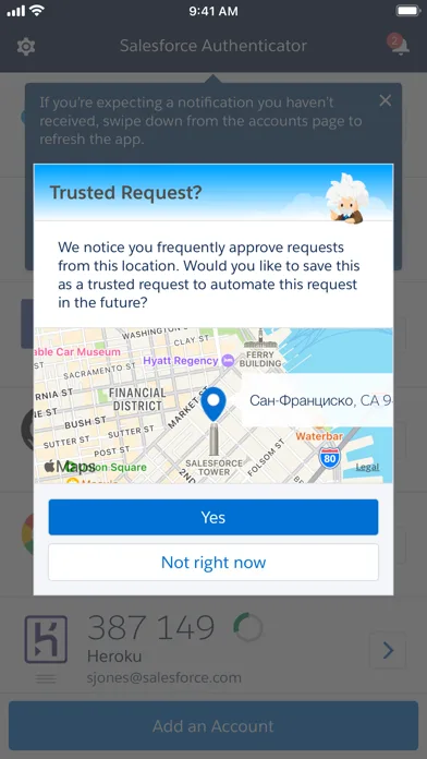 Salesforce Authenticator screenshot 3