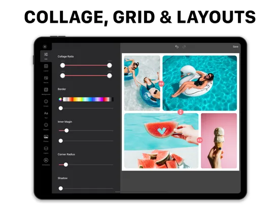 Layout Photo Collage - Mixgram screenshot 2