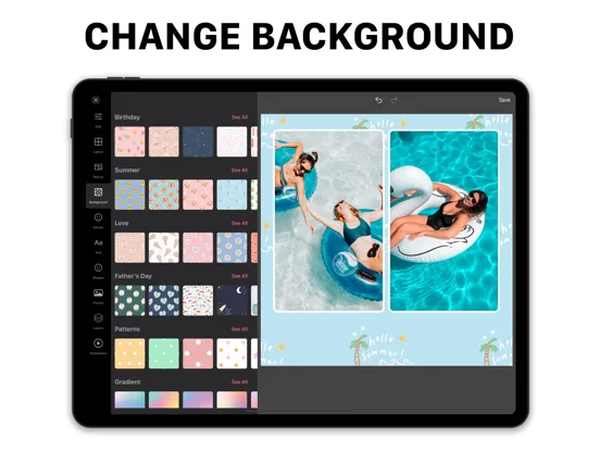 Layout Photo Collage - Mixgram screenshot 3