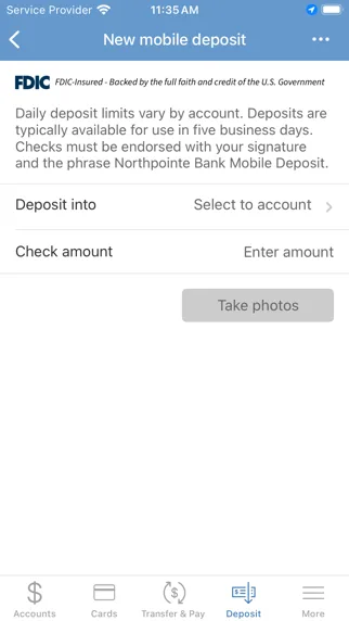Northpointe Bank Mobile screenshot 5
