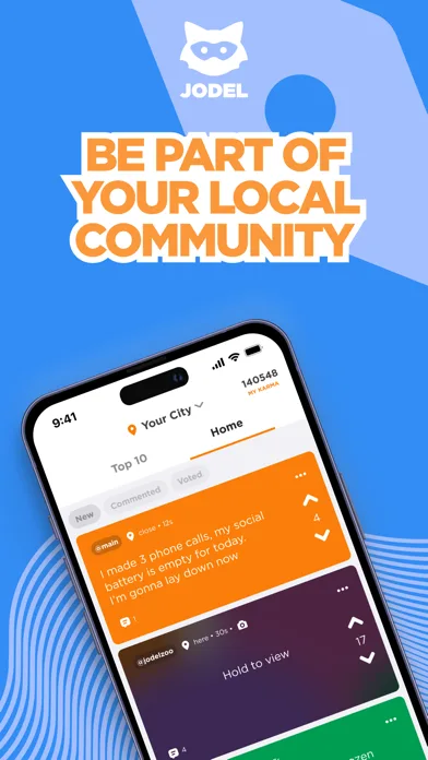 Jodel: Hyperlocal Community screenshot 1