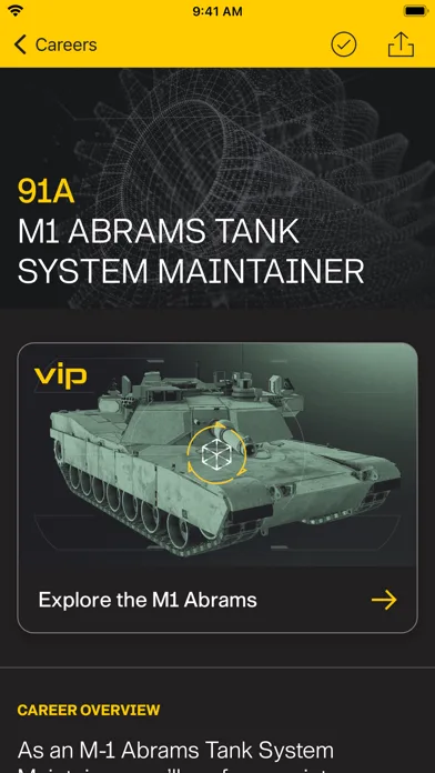 U.S. Army Career Navigator screenshot 2