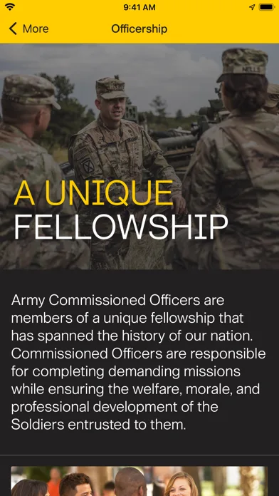 U.S. Army Career Navigator screenshot 4