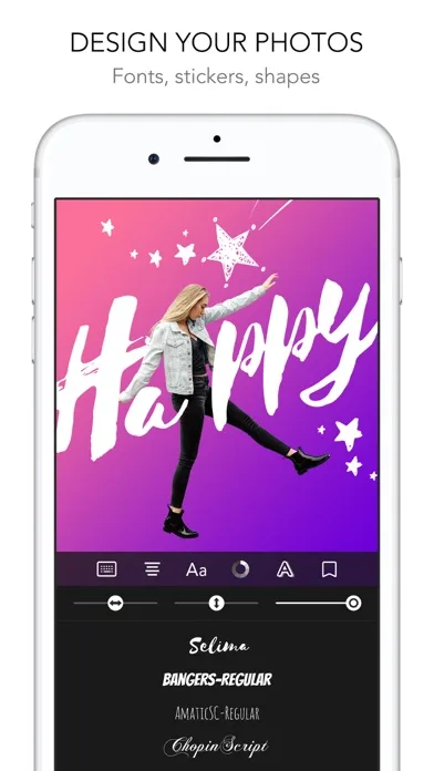Rookie Cam - Photo Editor screenshot 4