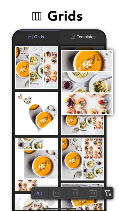 Mixoo:Pic Collage&Grid Maker screenshot 1