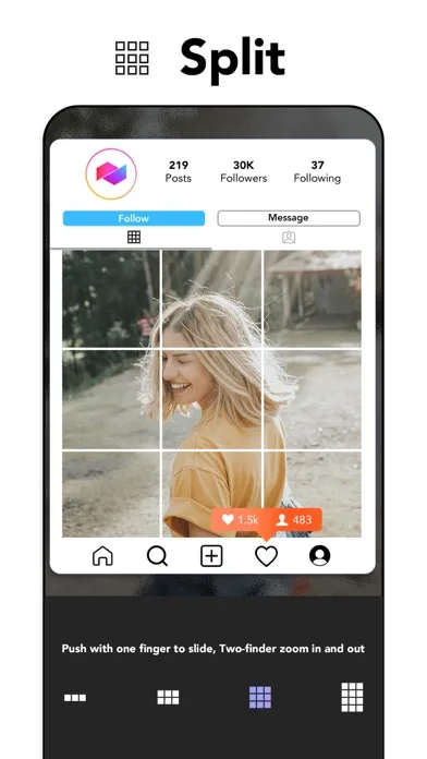 Mixoo:Pic Collage&Grid Maker screenshot 5