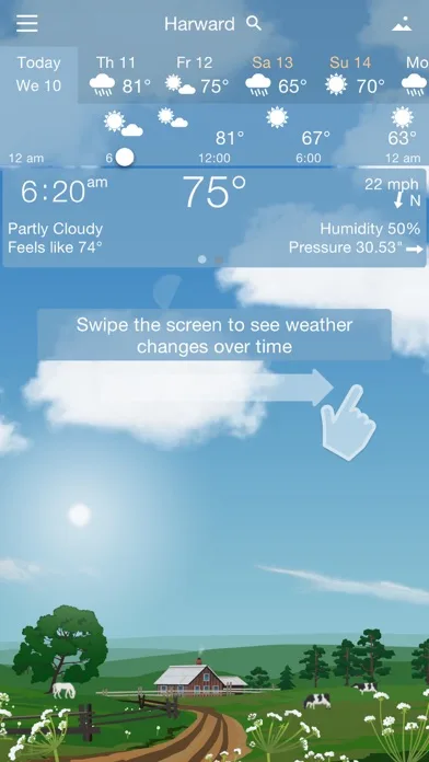 Awesome Weather YoWindow screenshot 1