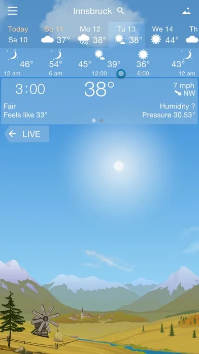 Awesome Weather YoWindow screenshot 5
