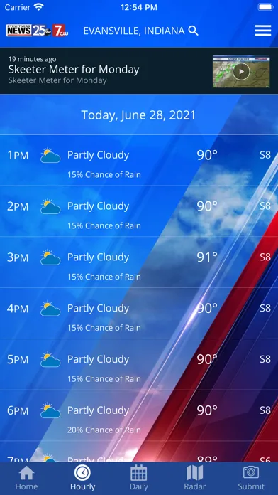 Tristate Weather - WEHT WTVW screenshot 2