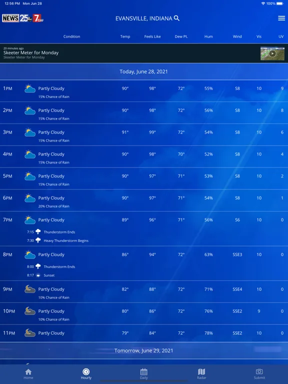 Tristate Weather - WEHT WTVW screenshot 5