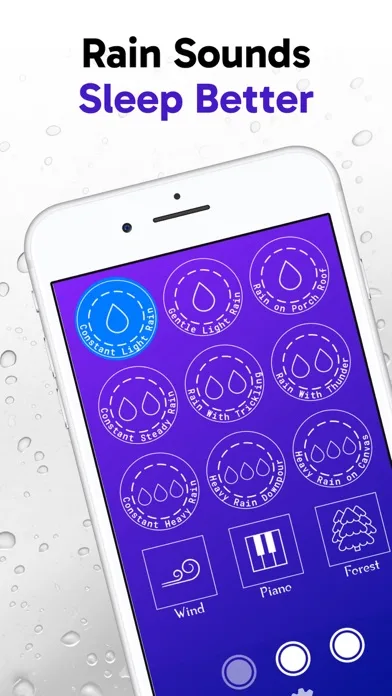 Rain Sounds - Sleep Better screenshot 1