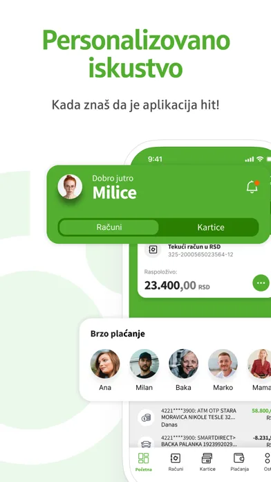 OTP m-bank screenshot 1