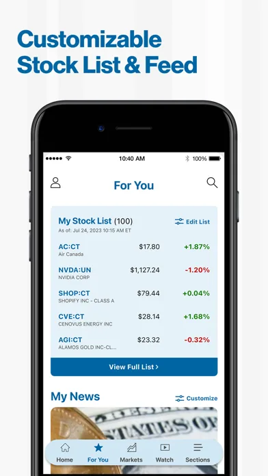 BNN Bloomberg: Finance, Stocks screenshot 3