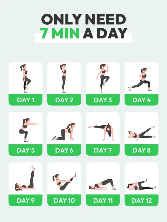 7 Minute Workout: Exercise App screenshot 1