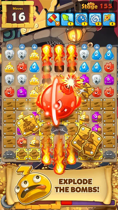 Monster Busters:Match 3 Puzzle screenshot 1