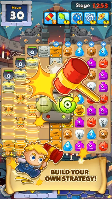 Monster Busters:Match 3 Puzzle screenshot 2