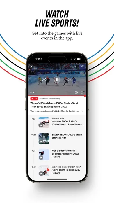 Olympics: Live Sports & News screenshot 1