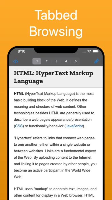 HTML Viewer Q screenshot 1