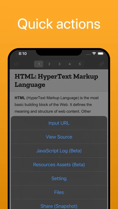 HTML Viewer Q screenshot 3