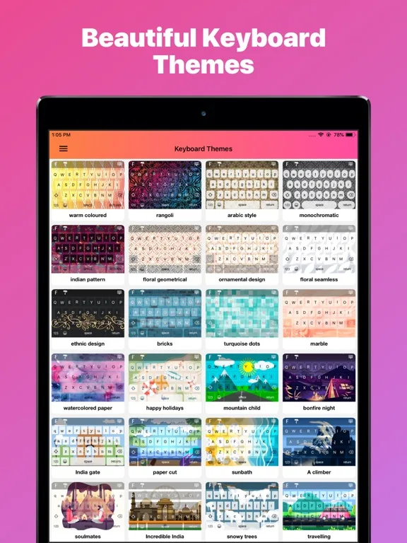 Font: Cool Design Keyboard App screenshot 5