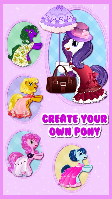 Pony Dress Up Games for Girls screenshot 1