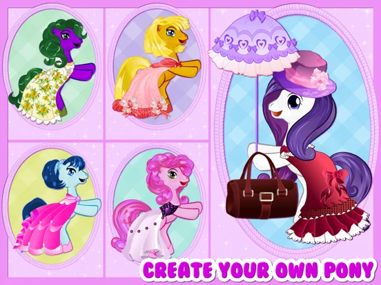 Pony Dress Up Games for Girls screenshot 5