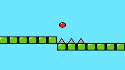 Red Bouncing Ball Spikes Free screenshot 1