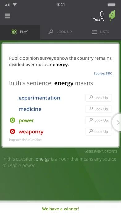 Vocabulary.com screenshot 5