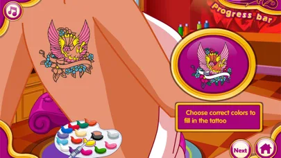 Tattoo Passion - Tattoo games screenshot 5