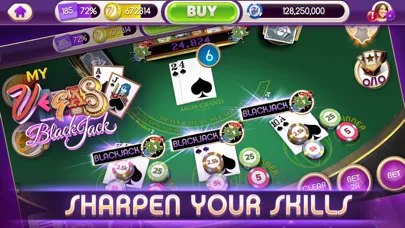myVEGAS Blackjack – Casino screenshot 1