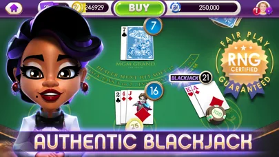 myVEGAS Blackjack – Casino screenshot 2