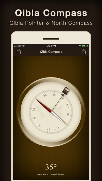 Qibla Compass (Kaaba Locator) screenshot 2