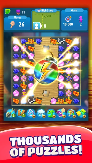 Gummy Drop! Match 3 Puzzles screenshot 3