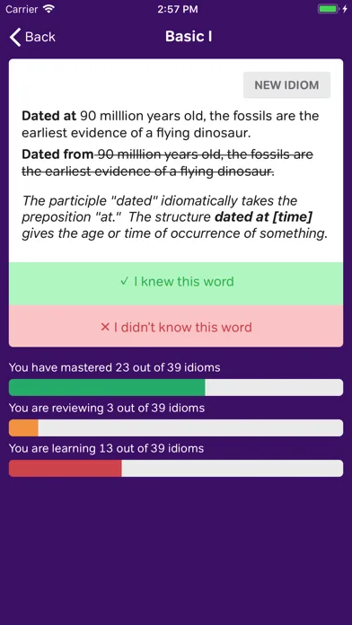 GMAT Idiom Flashcards screenshot 3