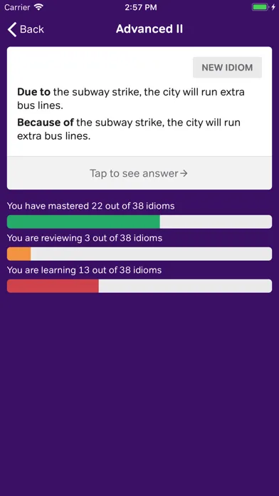 GMAT Idiom Flashcards screenshot 4