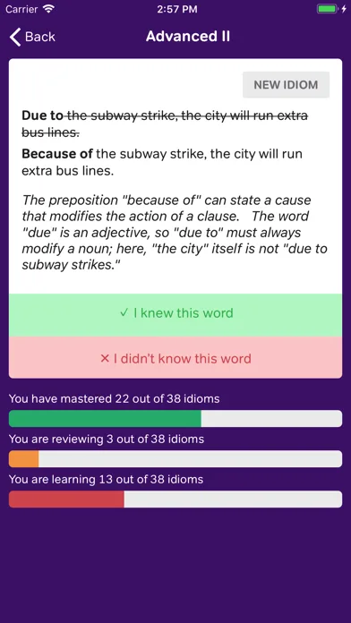 GMAT Idiom Flashcards screenshot 5