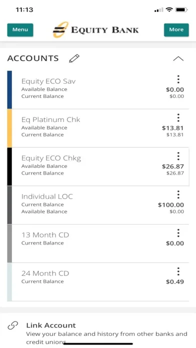 Equity Bank screenshot 2