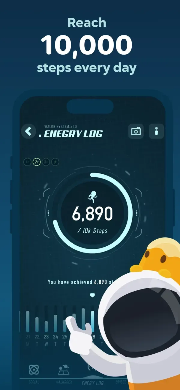 Walkr - Gamified Fitness Walk screenshot 2