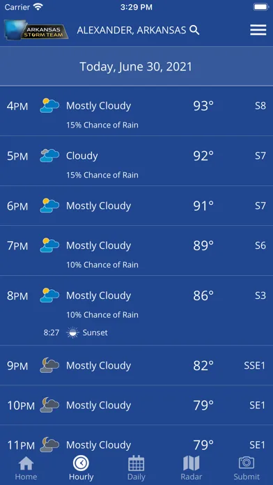 Arkansas Storm Team screenshot 2