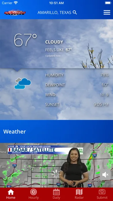 KAMR LOCAL4 WEATHER screenshot 1