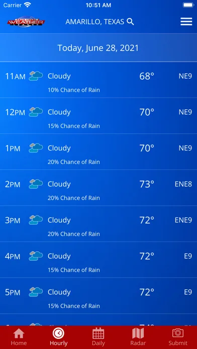 KAMR LOCAL4 WEATHER screenshot 2