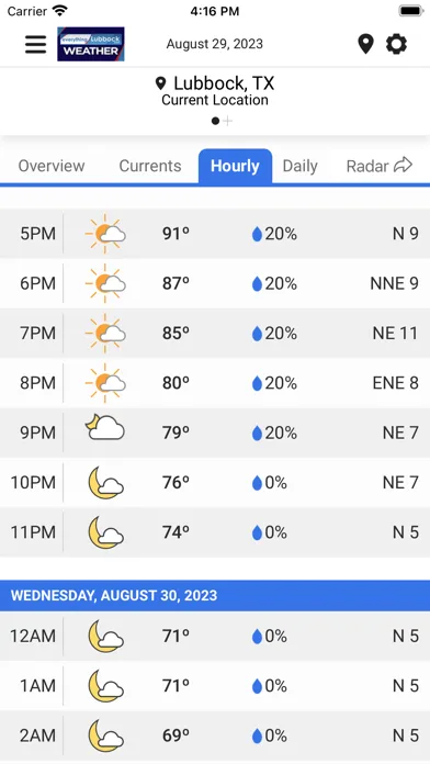 EverythingLubbock Weather screenshot 4