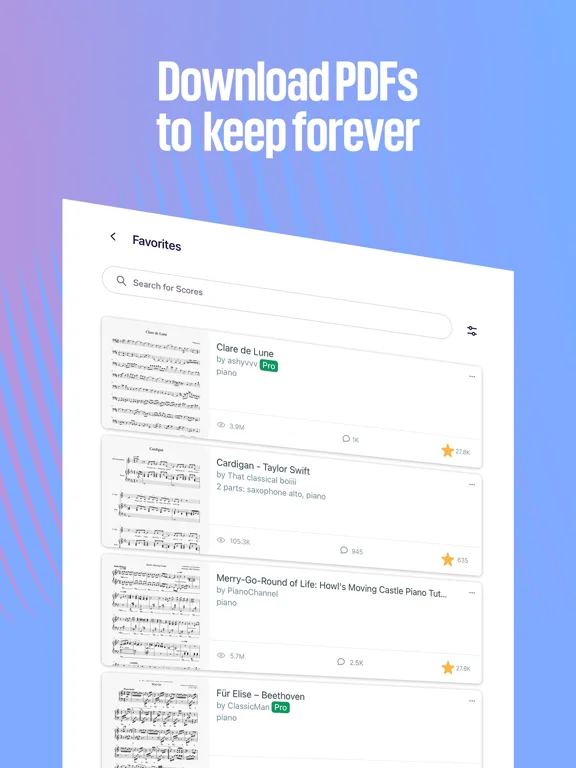 MuseScore－Sheet Music & Chords screenshot 3