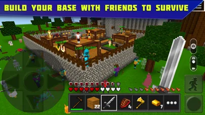 Planet of Cubes Craft and Mine screenshot 1