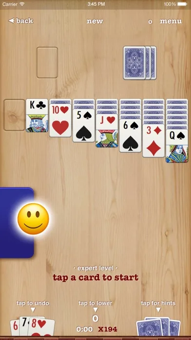 Solitaire ▻ Spiderette screenshot 1