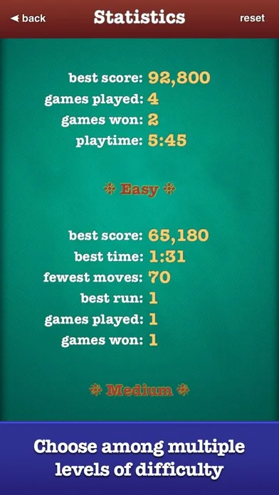 Solitaire ▻ Spiderette screenshot 4