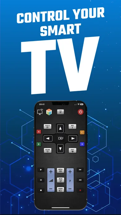 Sam : tv remote screenshot 1
